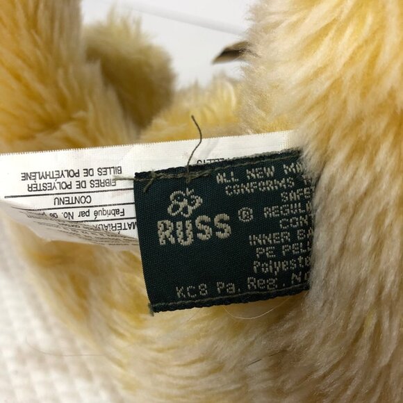 VINTAGE Russ Berrie Bears From The Past "Kipling" Stuffed Plush Teddy Bear - Picture 8 of 10